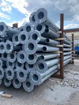 Производство опор освещения, фундаментов и кронштейнов