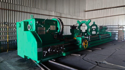 Токарный станок по металлу рт-117 на базе 1Н65