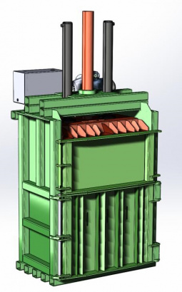 Пресс пакетировочный  вертикальный Кубер-16В