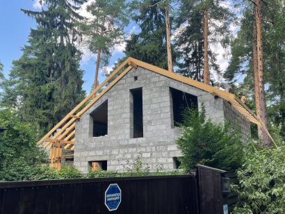 Домокомплект из полистиролбетона панели крупноформатные паз-гребень