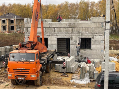 Домокомплект из полистиролбетона панели крупноформатные паз-гребень