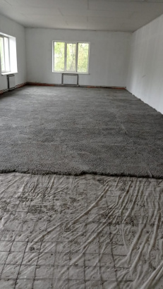 Cухая смесь для теплого пола полистиролбетон теплобетон