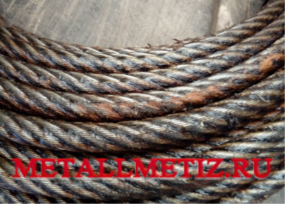 Трос ГОСТ 7669-80 с металлическим сердечником