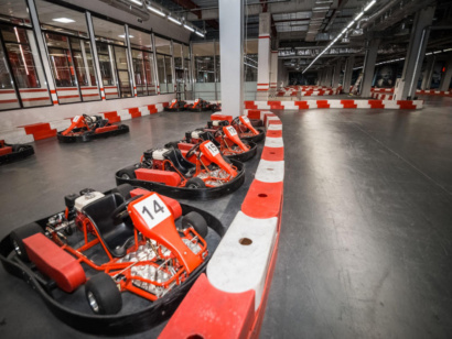 Барьер для ограждения картинг-трасс 1000х300х400