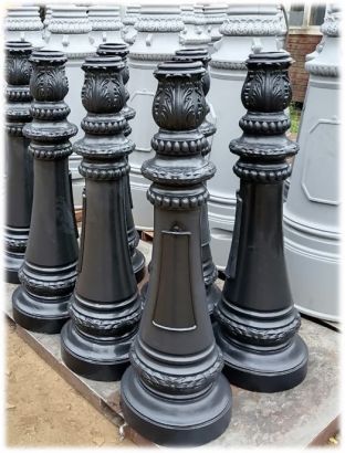 Производство чугунных цоколей для опор освещения