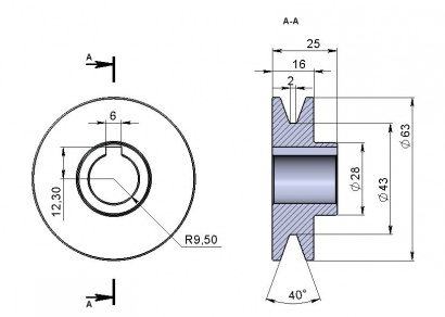 Изготовление шкивов