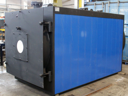 Котел водогрейный стальной газовый жаротрубный серия КПГ BISAN