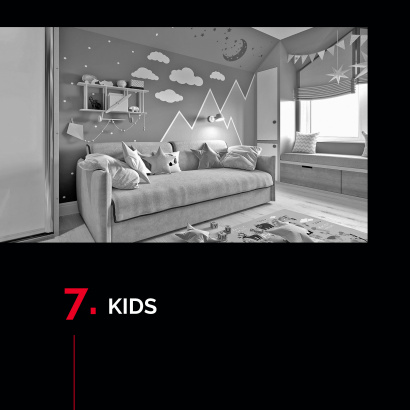 Краска для детских комнат 7 Kids