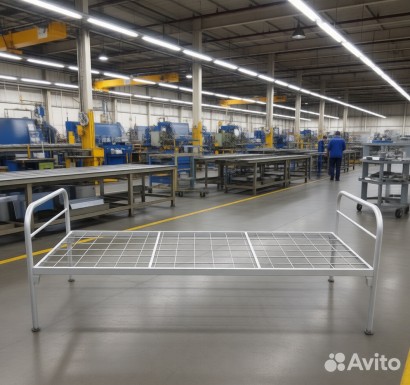 Кровати металлические одноярусные разборные