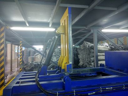 Пресс пакетировочный горизонтальный Кубер-30Г Премиум