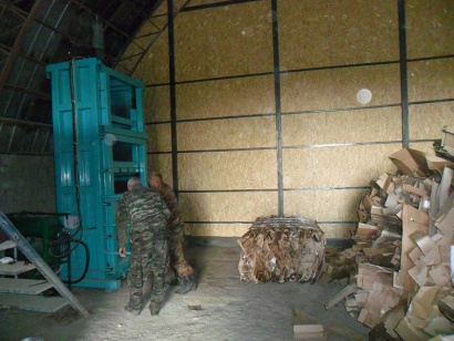 Пресс пакетировочный вертикальный Кубер-30ВМ Премиум