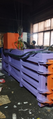 Пресс-пакетировщик горизонтальный, модель Кубер-50ГА