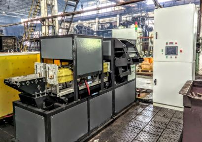 СЭЛТ-КИН-5 для нагрева мерных заготовок большого сечения с последовательной подачей