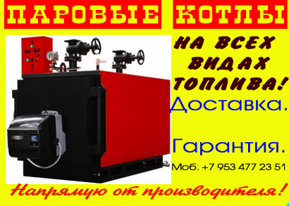 Паровой котел промышленный