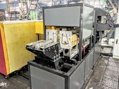 СЭЛТ-КИН-5 для нагрева мерных заготовок большого сечения с последовательной подачей