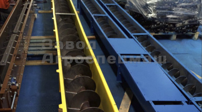 Конвейеры ленточные, скребковые, винтовые шнеки