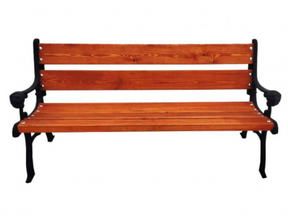 Скамейка чугунная Львы