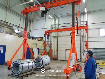 Мини-козловые краны