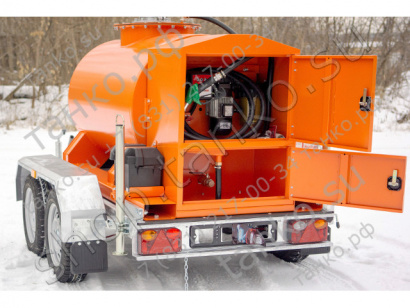 Прицеп-цистерна для перевозки дизельного топлива 950 литров