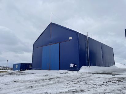 Тентовый ангар (промышленного назначения)