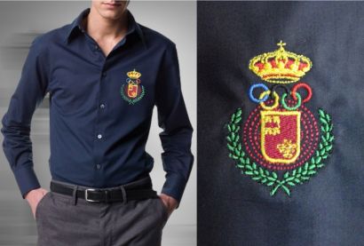 Автоматическая вышивка с использованием профессионального оборудования на одежде и других изделиях