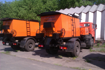 Многоцелевой термос-миксер ( кохер) для литого асфальта УРД-2Н