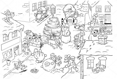 Детские раскраски — плакаты. Размеры А2×3 594×1261 мм, А0 841×1189 мм.