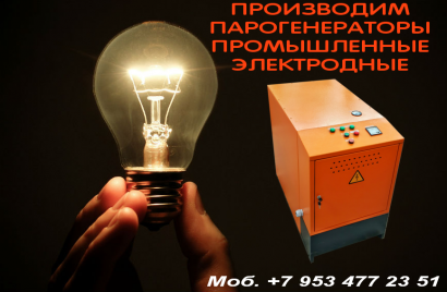 Парогенератор электродный промышленный