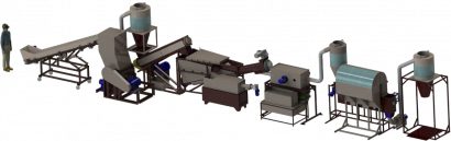 Предприятие по переработке отходов пластмасс «Под ключ»