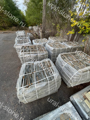 Плитка и брусчатка из Уральского камня