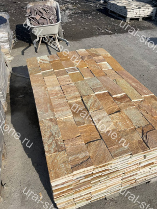 Плитка и брусчатка из Уральского камня