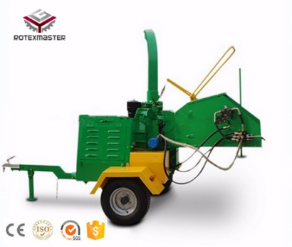 Мобильная  дробилка древесины  высокого качества для получения щеп древесных из китайского завода