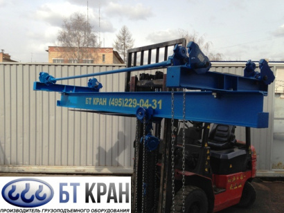 Кран-балка ручная, мостовой кран ручной