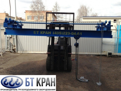 Кран-балка ручная, мостовой кран ручной