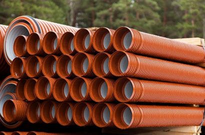 Полипропиленовые гофрированные трубы для наружной канализации