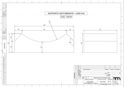Виброопоры для трансформатора