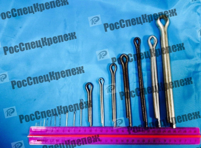 Шплинт ГОСТ 397-79 стальной, нержавеющий 12Х18Н10Т, латунный