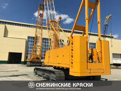 Антикоррозионное покрытие Снеж-Про для защиты от коррозии спецтехники, подвижного состава, металлоконструкций