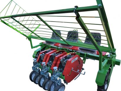 Рассадопосадочная машина для высадки через пленку