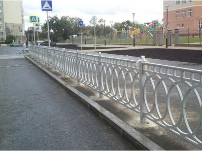 Пешеходное ограждение "Союз" малое цветной