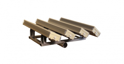 Сверхмощный светодиодный промышленный светильник 400 Вт, 56 000Лм, IP65 «Тегас СН7П400» четырёхмодульный