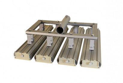 Сверхмощный светодиодный промышленный светильник 400 Вт, 56 000Лм, IP65 «Тегас СН7П400» четырёхмодульный