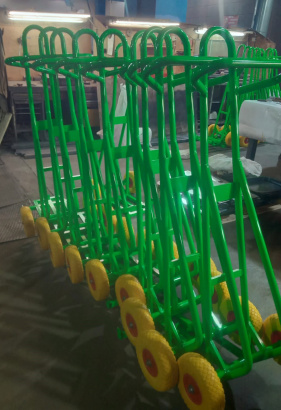 Производственная порошковая покраска металлоизделий