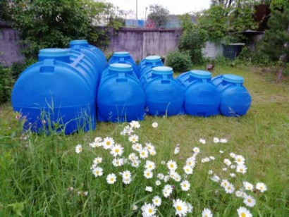 Емкость 15000 литров (15 кубов) вертикальная