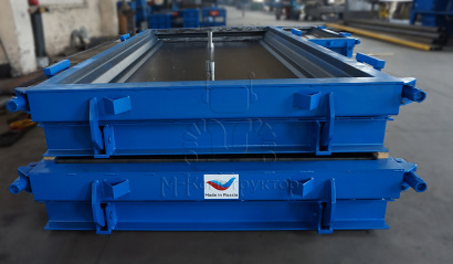 Металлоформы трамвайных плит