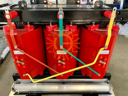 Трансформатор сухой ТСЛ/3150/10/0.4/D/Yн-11/IP00/Al с литой изоляцией