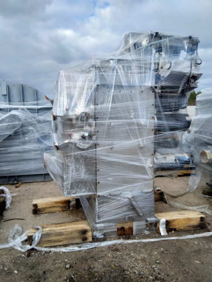 Многовалковый аппарат тянущих роликов (каландр) Kawasaki Япония