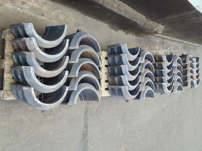 Чугунные балластирующие устройства, пригрузы на трубопроводы ЧБУ-1020, ЧБУ1220 и др