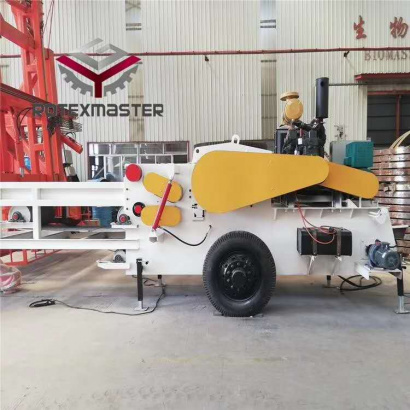 Дизельный шредер древесины для производства древесных щеп