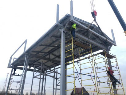 Производство и строительство быстровозводимых зданий на металлокаркасе из ЛСТК, ЛМК, МК